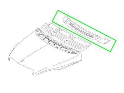 Pack 3 Embouts Grille d'admission d'air Classe B W245