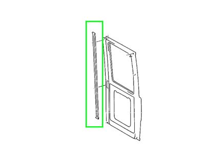 Joint Porte Arrière Hayon Gauche Coffre VAN W668