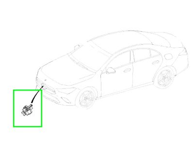 Caméra Vision Panoramique Avant Capot Mercedes-Benz