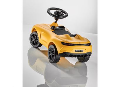  Voiture Porteur Bobby-AMG GT de sport  jaune pour enfant Mercedes-Benz
