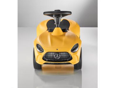  Voiture Porteur Bobby-AMG GT de sport  jaune pour enfant Mercedes-Benz