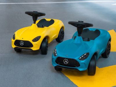  Voiture Porteur Bobby-AMG GT de sport  Hyperbleu pour enfant Mercedes-Benz