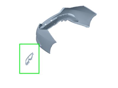 Enjoliveur Sortie Echappement Chrome Droit  CLA W118