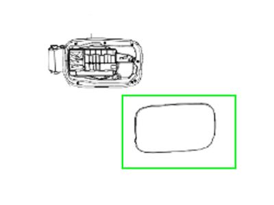 Coque Trappe Carburant Classe C W204