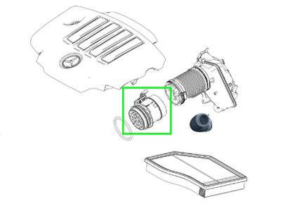 Débitmètre Air Moteur Classe A W177