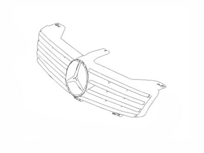 Grille Calandre Classe C W204