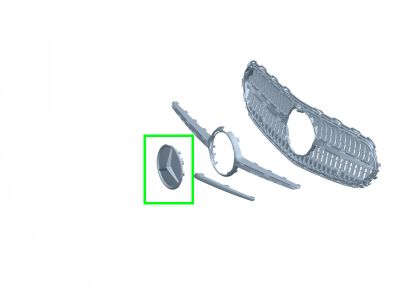 Étoile Calandre Classe C W206