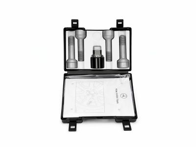 Écrous Antivol de Roues Classe A - Gris - M14 x 1,5 x 27