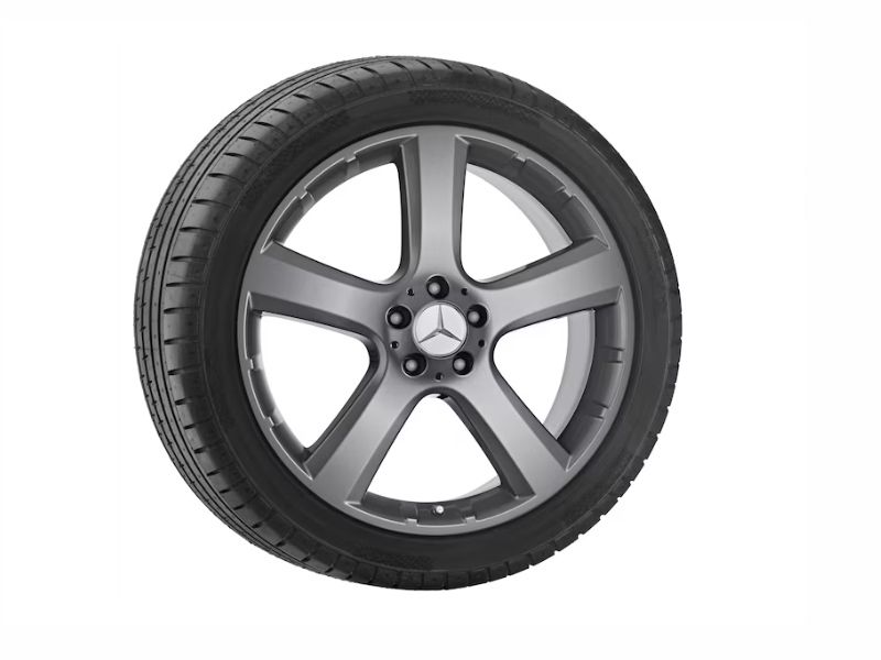 Jante 20 Pouces GLE W164 - Essieu Avant et Arrière - 8,5 J x 20 ET 56 - gris trémolite métallisé