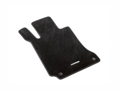 Jeu 4 Tapis Velours Noir CL W216