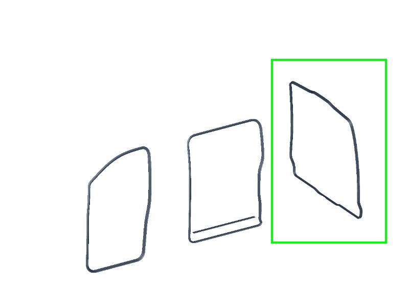 Joint intérieur Carrosserie Coffre Hayon Classe V W447 