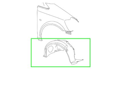Pare-Boue Avant Droit Vito W639