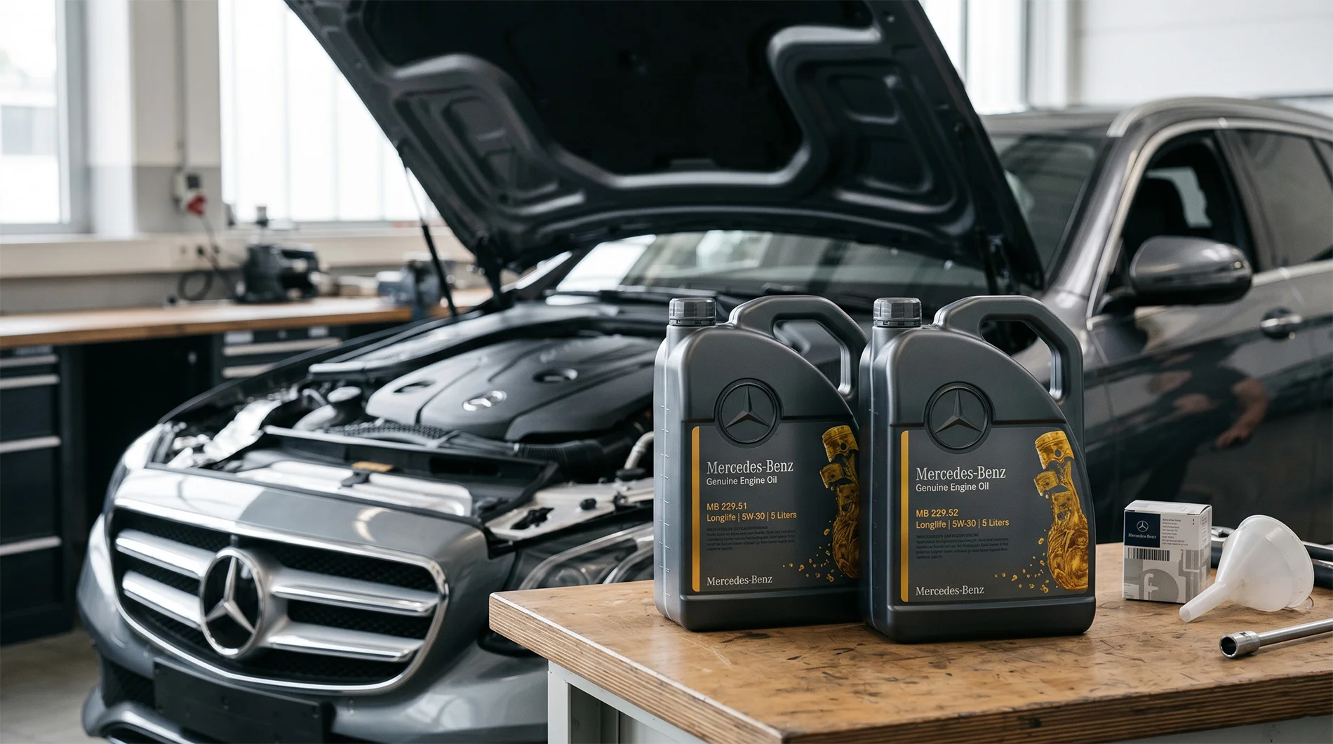 Huile moteur Mercedes 229.51 vs 229.52 : comment choisir pour votre vidange ?