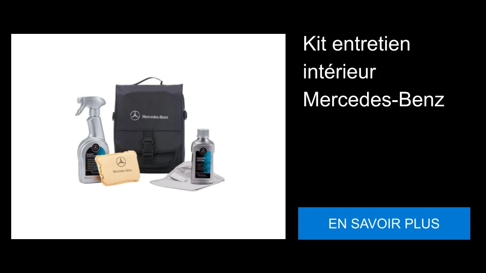 Kit entretien intérieur Mercedes-Benz