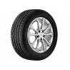 Jante GLA 156 - 6,5 J x 17 pouces ET 38 - 5 doubles branches - Argent vanadium
