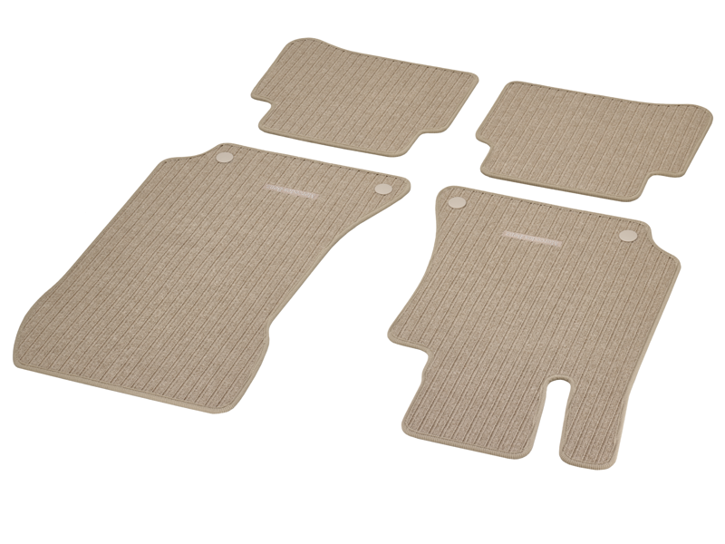 Tapis en reps BEIGE CLASSIC - Classe E W212 / CLS W218