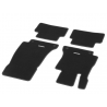 Jeu 4 Tapis en velours noir CLASSIC - Classe E W213