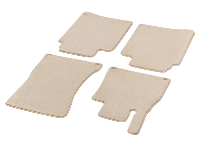 Tapis en velours BEIGE EXCLUSIV - Classe S W222 Mercedes-Benz