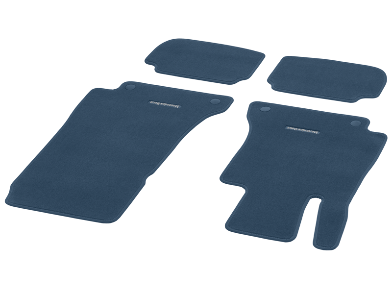 Tapis en velours BLEU CLASSIC - Classe E W238 Mercedes-Benz