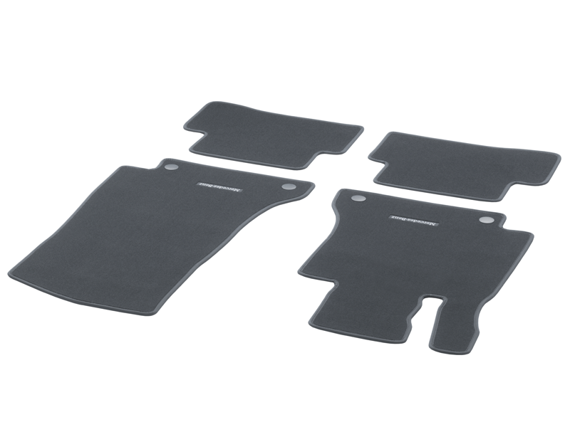 Jeu de 4 Tapis Velours Bleu Classe C Berline/Break W205