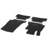 Jeu de 4 Tapis Velours Noir Classe C W205