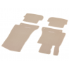 Jeu de 4 Tapis en velours BEIGE SOIE CLASSIC - Classe C W205
