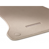 Jeu de 4 Tapis en velours BEIGE SOIE CLASSIC - Classe C W205