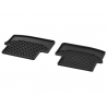 Tapis en caoutchouc Classe C 205 - Noir - Arrière - Mercedes-Benz