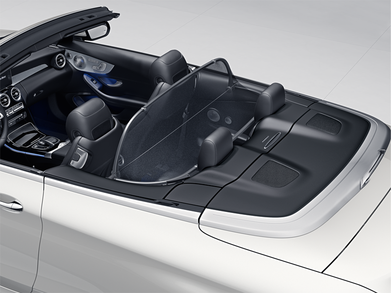 Filet pare-vent pour Classe C 205 Mercedes-Benz