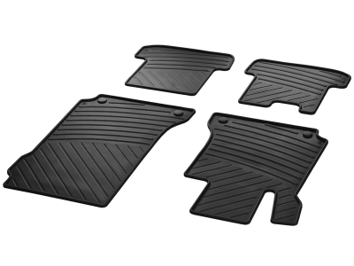 Tapis en caoutchouc Classe C 204 - Noir - Mercedes-Benz