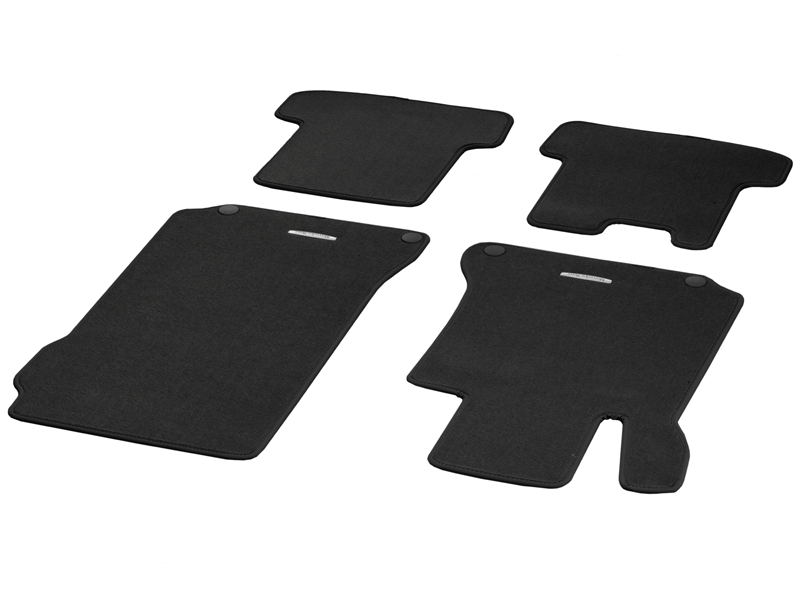 Tapis en velours NOIR CLASSIC - Classe E W207 Mercedes-Benz