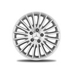 Jante Classe E W212 - 8,5 J x 18 pouces ET 48 - multibranches - argent vanadium