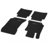 Jeu de 4 Tapis en velours NOIR CLASSIC - Classe E W212