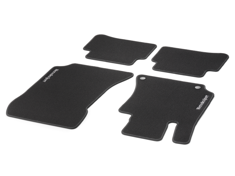Tapis en velours NOIR SPORTIV - Classe E W212