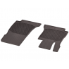 Tapis en caoutchouc marron CLS Coupé W257 - conducteur et passager - Mercedes-Benz