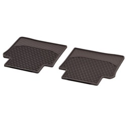 Tapis caoutchouc Arrière - Classe E 213 - Marron Expresso - Mercedes-Benz