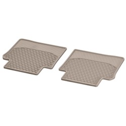 Tapis caoutchouc Arrière - Classe E 213 - Beige - Mercedes-Benz
