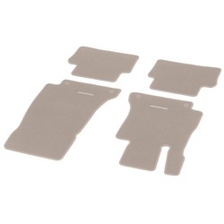 Jeu 4 Tapis en velours Beige CLASSIC - Classe E W213