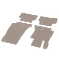Jeu 4 Tapis en velours beige CLASSIC - Classe E W213