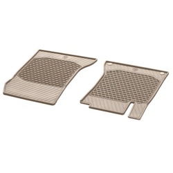 Tapis en caoutchouc beige Classe S W222 - conducteur et passager - Mercedes-Benz