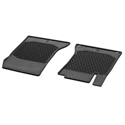 Tapis caoutchouc Noir Classe S 222 217 - conducteur et passager - Mercedes-Benz
