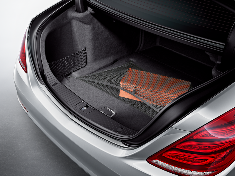 Filet élastique noir coffre de voiture Mercedes-Benz 