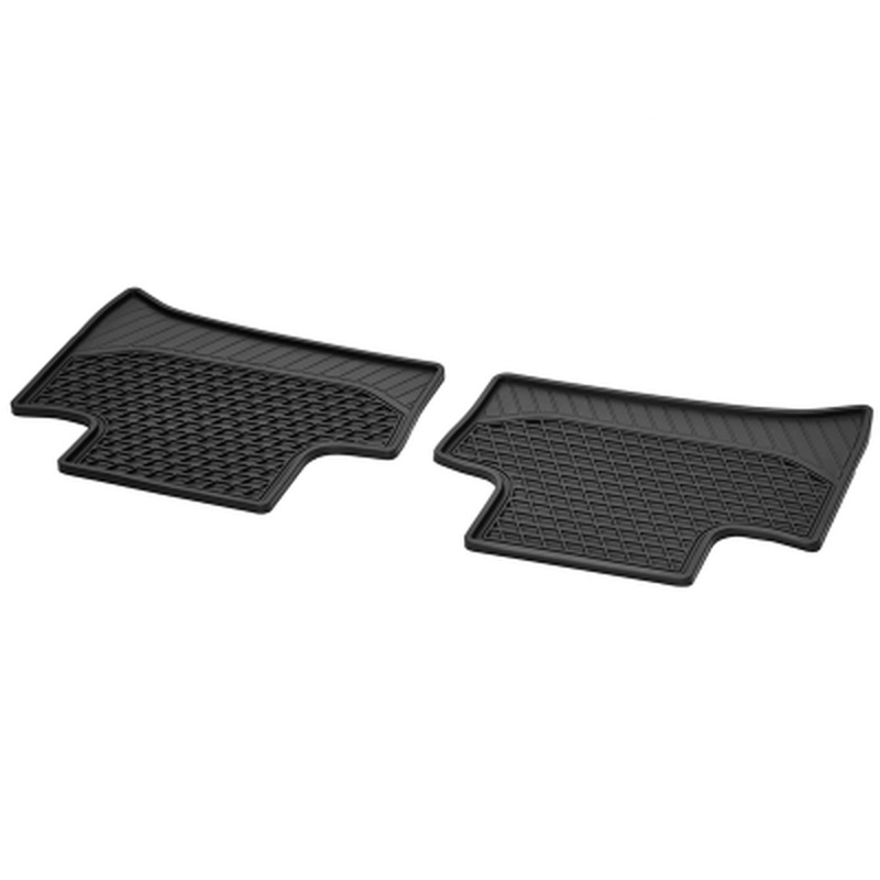 Tapis en caoutchouc Classe B 242 - Arrière - Noir - Mercedes-Benz