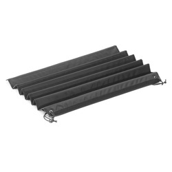 Protection en accordéon noir pour le seuil de chargement