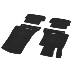 Jeu de tapis Mercedes Classe C W205 Cabriolet - noir - velours - CLASSIC