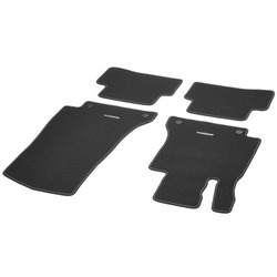 Jeu de tapis Mercedes Classe C Berline et Break W205- liseré noir - velours - SPORT