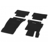 Jeu 4 Tapis en velours noir CLASSIC - Classe E W213