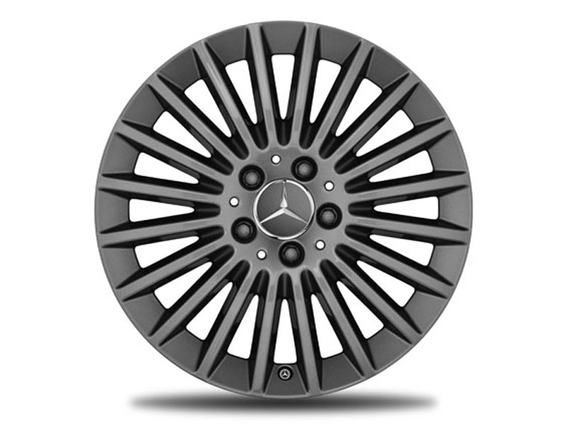 Jante Classe C 205- 7 J x 17 pouces ET 48,5 - multibranches - noir