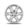 Jante Classe E W212 - 7,5 J x 16 pouces ET 45,5 - 6 branches - argent titane