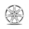 Jante GLK 204 - 7,5 J x 17 pouces ET 47,5, Coloris argent titane à 7 branches